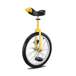 Carregue a imagem no visualizador da Galeria, 16/18/20 Inch Unicycle Steel Unicycle Children Adult Balance Exercise Bike Adjustable Standard Seat Thickened Aluminum Alloy Rim  Amaijoin
