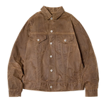 Carregue a imagem no visualizador da Galeria, Maden Workwear American Retro Heavyweight Canvas Oil Wax Jacket Amekaji Hunting Oil Wax Jacket Men&#39;s Autumn  Amaijoin
