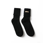 Carregue a imagem no visualizador da Galeria, Birdtree 100%Pure Cashmere Socks For Men And Women New Trend Elastic Casual Comfortable Warm Socks 2023 Autumn Winter P3N324QC  Amaijoin
