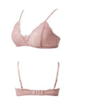 Carregue a imagem no visualizador da Galeria, BirdTree, Lining 100%Real Silk Lace Bra, Women Wire Free No Coaster, French Sexy Breathable Underwear, 2024 Summer New P43949QC  Amaijoin
