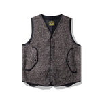 Carregue a imagem no visualizador da Galeria, Winter Fashion Men&#39;s High Quality Woollen Vest British Style Pockets Patchwork Sleeveless V-neck Fleece Warm Waistcoat Tops Male  Amaijoin
