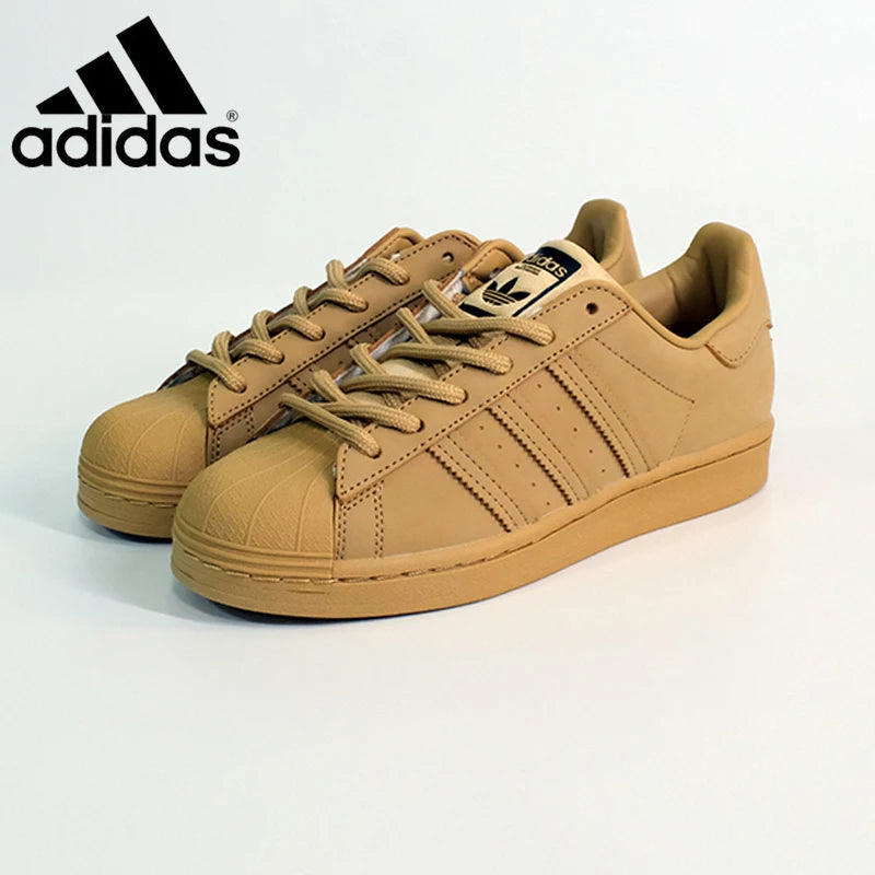 Adidas Clover Shell Head Superstar Retro Couple Little White Shoes Classic Casual Shoes Men's and Women's Shoes sneakers  Amaijoin