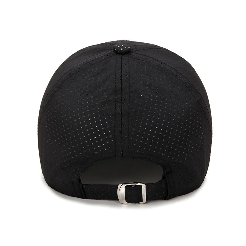 2023 New Summer Men Women Snapback Quick Dry Mesh Baseball Cap Sun Hat Bone Breathable Hats Adjustable outdoor hat  Amaijoin