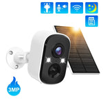 Load image into Gallery viewer, MISECU Tuya 3MP WIFI Security Battery Camera with Solar Panel Wireless Outdoor Human Detect Surveillance IP Camera Color Night  Amaijoin
