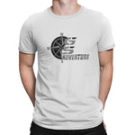 Carregue a imagem no visualizador da Galeria, GS Motorcycle Adventure  T Shirt Graphic Crewneck TShirt Polyester Streetwear  Amaijoin
