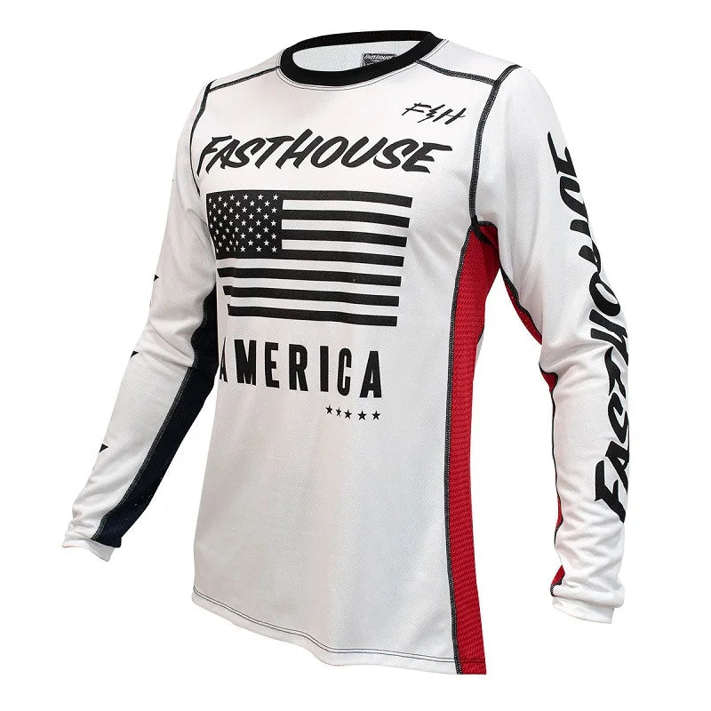 2023 Bmx  FASTHOUSE Downhill MTB Jersey Enduro Moto Jersey Off Road Long Motorcycle Motocross MX Cycling Jersey  Amaijoin