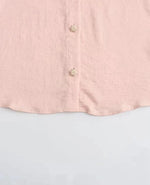 Carregue a imagem no visualizador da Galeria, Tangada 2023 Women Pink Bow Loose Blouses Oversized Female Pearl Buttons Shirts Tops  4M260  Amaijoin
