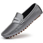 Carregue a imagem no visualizador da Galeria, YRZL Men Leather Casual Shoes 2024 New Lightweight Breathable Slip-on Mens Driving Shoes Fashion Comfortable Loafers Moccasins  Amaijoin
