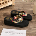 Carregue a imagem no visualizador da Galeria, 2024 Fashion Women Flip Flops Summer Beach Platform Slippers Casual Outside Wedges Sandals Summer Women Shoes  Amaijoin
