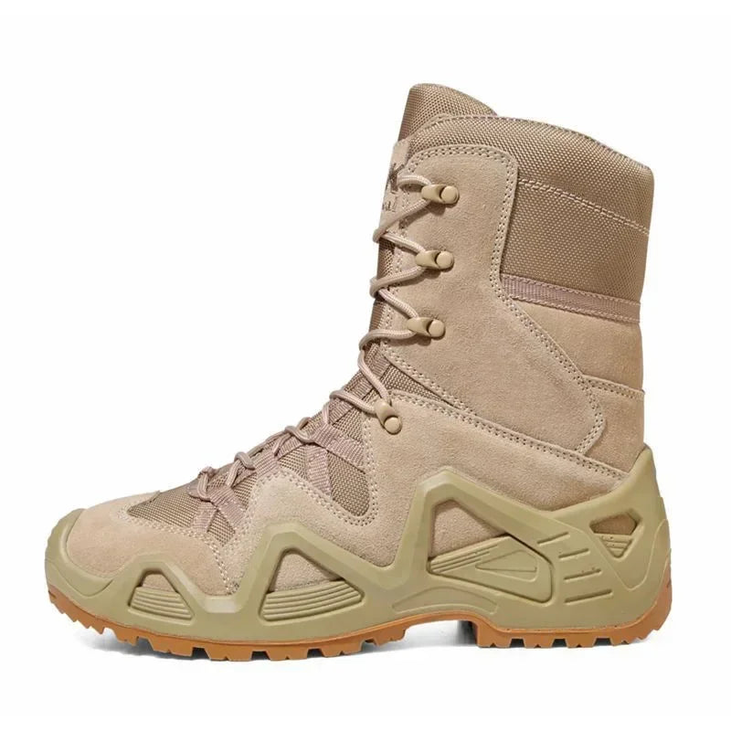 Topfight Green Mid Cut Men's Hunting Boot Size 39-46 Tactical Hiking Hiking Shoes Water Proof  Winter Warm Shoes Ankle Boot  Amaijoin