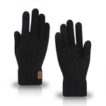 Carregue a imagem no visualizador da Galeria, 2023 new men&#39;s warm gloves winter touch screen plus fleece gloves cold warm wool knitted gloves  Amaijoin
