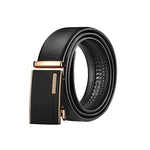 Load image into Gallery viewer, Famous men&#39;s belt, high-quality luxury leather belt, men&#39;s belt, alloy automatic buckle  Amaijoin
