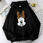 Carregue a imagem no visualizador da Galeria, Disney Mickey Mouse Printed Hoodie Minnie Pattern Women&#39;s Sweatshirt Loose Long Sleeve Pullover Y2K Autumn Fleece Men&#39;s Hoodie  Amaijoin
