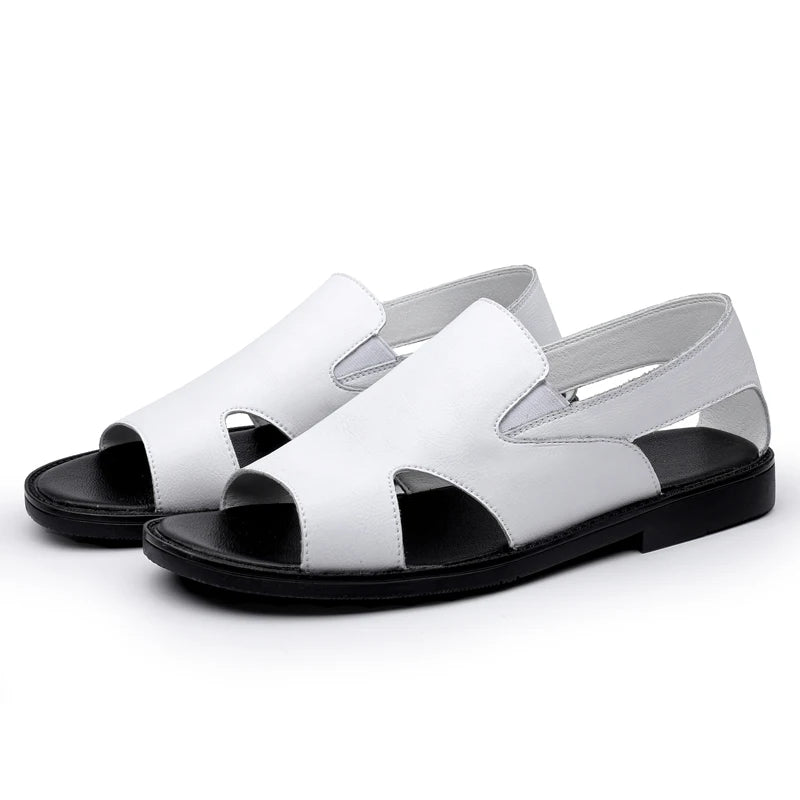 2024 New Arrival Beach Luxury Sandals High Quality Men Casual Shoes Classic Male Comfortable Sandals Fashion Male Walking Shoes  Amaijoin