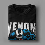 Carregue a imagem no visualizador da Galeria, Men Disney Venom Marvel T Shirts Pure Cotton Tops Novelty Short Sleeve Round Collar Tees Party T-Shirt  Amaijoin
