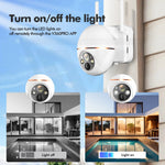 Carregue a imagem no visualizador da Galeria, 5MP Solar WIFI Camera 8000mAh Battery PTZ Surveillance IP Cameras Wireless PIR Human Tracking CCTV HD Outdoor Waterproof 5X Zoom  Amaijoin
