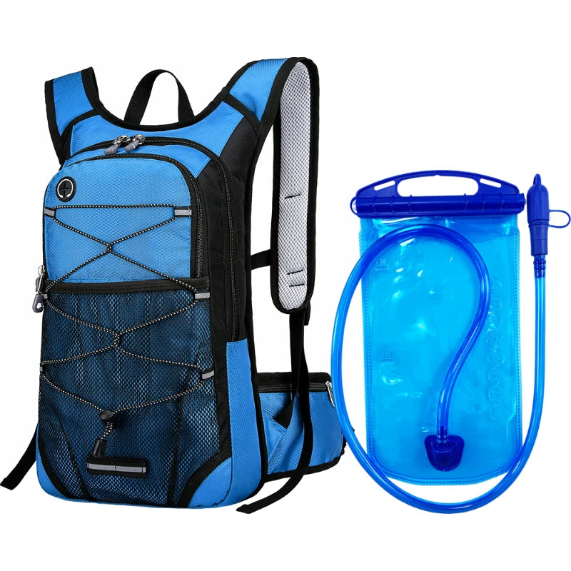 13L Bike Cycling Water Bag Backpack Outdoor Sport Running Climbing Hiking Hydration Bladder Storage Pack Waterproof Rucksack  Amaijoin