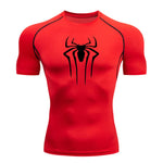 Carregue a imagem no visualizador da Galeria, New Compression Shirt Men Fitness Gym Super Hero Sport Running T-Shirt Rashgard Tops Tee Quick Dry Short Sleeve T-Shirt For Men  Amaijoin
