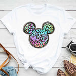 Load image into Gallery viewer, New T-shirts for Women Fashion Heart Minnie Print T Shirt Streetwear Clothes Kawaii Mickey Mouse Disney T Shirt Female Tops  Amaijoin
