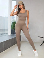 Load image into Gallery viewer, Sexy Cross-back Open-back Yoga Suit Fitness Jumpsuit Women&#39;s Dance Sportswear One-piece Active Wear For Exercise Fitness  Amaijoin
