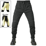 Load image into Gallery viewer, Motorcycle Riding Jeans Pants Soft And Casual Inset Gear Wear-resistant Fireproof Kevlar Protective Layer On Hips And Knees  Amaijoin
