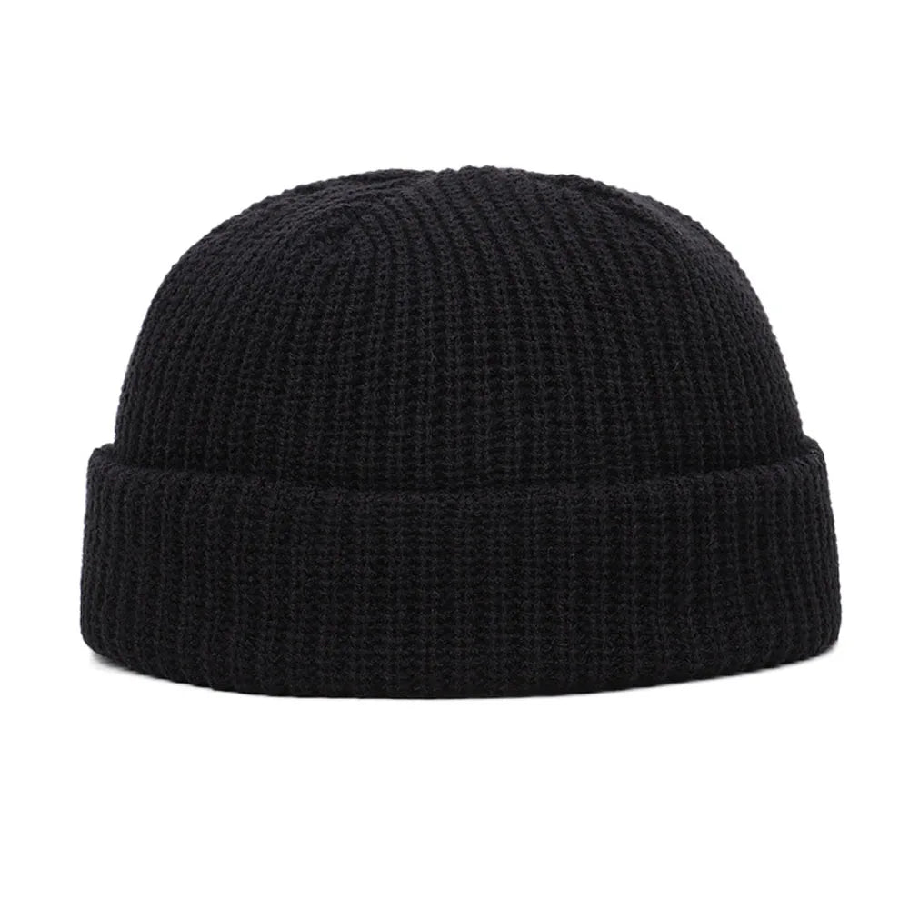 Winter Warm Beanies Casual Short Thread Hip Hop Hat Adult Men  Female Wool Knitted Skull Cap Elastic  Unisex  Amaijoin