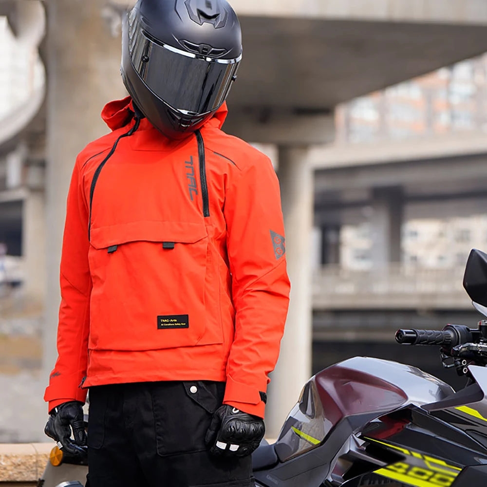 HEROBIKER New Motorcycle Jacket Motocross Moto Racing Jackets Breathable Motorbike Riding Waterfroof Clothes for 4 Seasons 2022  Amaijoin