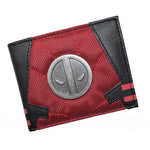 Carregue a imagem no visualizador da Galeria, High Quality Metal Design Comics Marvel Wallet Marvel Hero Deadpool Punisher Thor Purse PU Leather with Zipper Coin Pocket  Amaijoin
