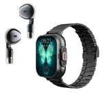 Carregue a imagem no visualizador da Galeria, 2024 New Men Bluetooth earphones Smart Watch 2.01&quot; Headset 2 in 1 Outdoor sports Women clamshell Earplugs Smart Watch PK X7 D8  Amaijoin
