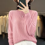 Carregue a imagem no visualizador da Galeria, 2023 Autumn and Winter Women&#39;s Cashmere Sweater Women&#39;s Pullover Knitted Cashmere Sweater Fashion Sweater Women  Amaijoin
