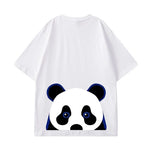 Carregue a imagem no visualizador da Galeria, ZAZOMDE Summer Men Tee Korean Fashion Retro Loose Letter Cartoon Tiger Short-sleeved Cotton T Shirt Oversized Tops Unisex Tees  Amaijoin
