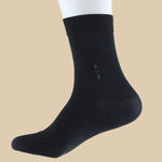 Carregue a imagem no visualizador da Galeria, Birdtree 80%Mulberry Silk 20% Cotton Socks Men Short Breathable Odorless Thickened Warm Knitted Socks Spring and Autumn A37210QC  Amaijoin
