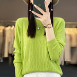 Carregue a imagem no visualizador da Galeria, 2023 Autumn and Winter Women&#39;s Cashmere Sweater Women&#39;s Pullover Knitted Cashmere Sweater Fashion Sweater Women  Amaijoin
