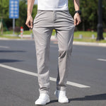 Load image into Gallery viewer, 98% Cotton Men&#39;s Chinos &amp; Casual Pants, Khaki Pants, Loose Straight , Streetwear Men ,Twill Pants,  Tall Men STRAIGHT Trousers  Amaijoin
