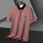 Load image into Gallery viewer, Polo Lapel Plaid  Amaijoin
