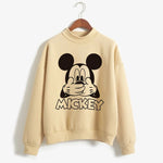 Carregue a imagem no visualizador da Galeria, Sweatshirts Turtleneck Minnie Kawaii Cartoon  Anime Sweatshirt Disney Mickey Mouse Hoodie Clothes Girl Boy Top Hoodies  Amaijoin
