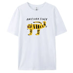 Carregue a imagem no visualizador da Galeria, Tiger T-Shirt with Harajuku Style, Short Sleeves and 100% Cotton Fabric for Fashionable Look  Amaijoin
