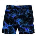 Carregue a imagem no visualizador da Galeria, Ink Painting 3D Swimming Shorts Men Summer New Short Trunks Casual Comfort Beach Shorts Masculino Skateboarding Swimsuit  Amaijoin
