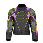 Carregue a imagem no visualizador da Galeria, Woman Motorcycle Winter Jacket Thermal Windproof Clothing Body Riding Safety Coat Built-in Protective Pads and Warm Liner JK-64  Amaijoin
