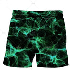 Carregue a imagem no visualizador da Galeria, Ink Painting 3D Swimming Shorts Men Summer New Short Trunks Casual Comfort Beach Shorts Masculino Skateboarding Swimsuit  Amaijoin
