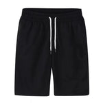 Carregue a imagem no visualizador da Galeria, Mens Sports Pocket Solid Drawstring Board Trunk Beach Short Pants Shorts Summer Thin Trousers Zippered Pocket Loose Sweatpants  Amaijoin
