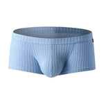 Carregue a imagem no visualizador da Galeria, Cotton short boxer briefs for men Low waist U raised pouch briefs  Amaijoin
