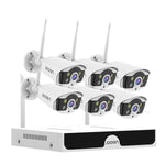 Carregue a imagem no visualizador da Galeria, Jooan 3MP 5MP WiFi CCTV System 10CH NVR Security Camera System Two Way Audio Outdoor Wireless IP Cameras Video Surveillance Kit  Amaijoin
