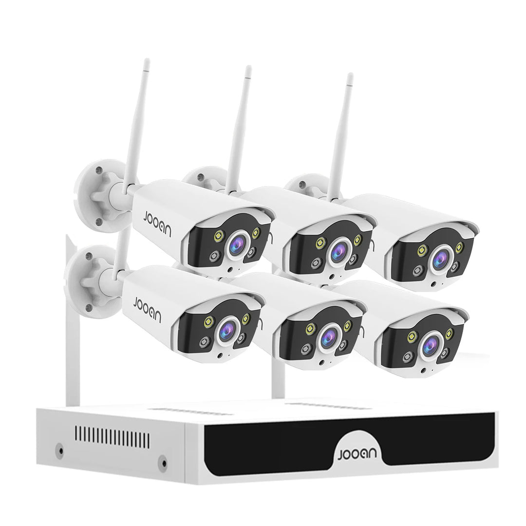 Jooan 3MP 5MP WiFi CCTV System 10CH NVR Security Camera System Two Way Audio Outdoor Wireless IP Cameras Video Surveillance Kit  Amaijoin