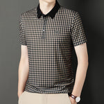 Load image into Gallery viewer, Polo Lapel Plaid  Amaijoin
