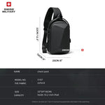 Load image into Gallery viewer, Swiss Military Brand Laptop Backpack Anti-theft Waterproof Casual Backpack USB Charging Men Business Travel Bag Backpack Mochila  Amaijoin
