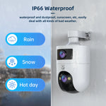 Carregue a imagem no visualizador da Galeria, JOOAN 6MP 4K PTZ WiFi IP Camera 5G WIFI Dual Lens Outdoor Waterproof Security Camera Color Night AI Tracking CCTV Surveillance  Amaijoin
