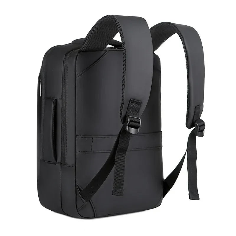 High Quality Men Backpack New Waterproof Business Travel Laptop Luggage Shoulder Bag Large Capacity Multifunctional USB Backpack  Amaijoin