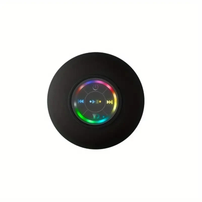 Bluetooth speaker, portable and waterproof with suction cup, compact bathroom speaker  Amaijoin