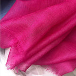 Carregue a imagem no visualizador da Galeria, Birdtree 100%Cashmere 300S/Class Scarf Shawl Thin Summer Spring Ladies Elegant Soft Versatile Mom&#39;s Gift Long Scarf New A3D561JC  Amaijoin
